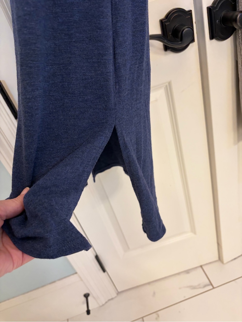 Madewell Navy Blue Midi Tank Dress - Picture 3 of 4